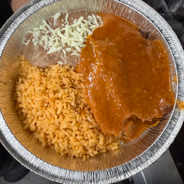 Tamales Plate.
